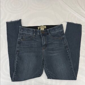 Democracy Blue Skinny Jeans with Faded Look